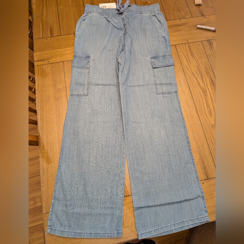 Social Standard by Sanctuary Women's Cargo Pant Blue